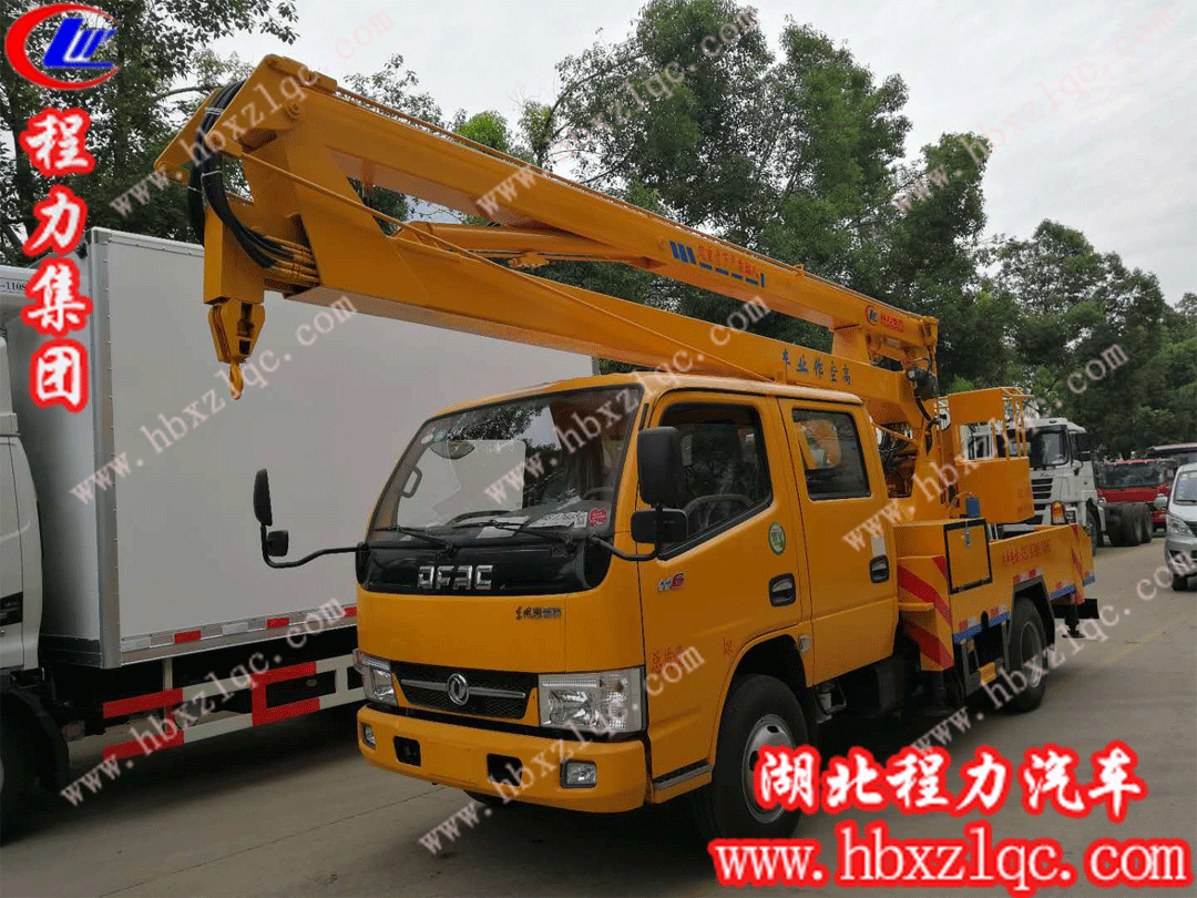 高溫下高空作業(yè)，湖北程力東風(fēng)小多利卡高空作業(yè)車是首選