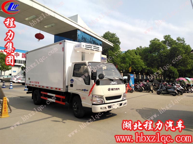 2019/4/7，湖北麻城田總在湖北程力訂購(gòu)一輛江鈴順達(dá)（藍(lán)牌）冷藏車，單號(hào)：11657
