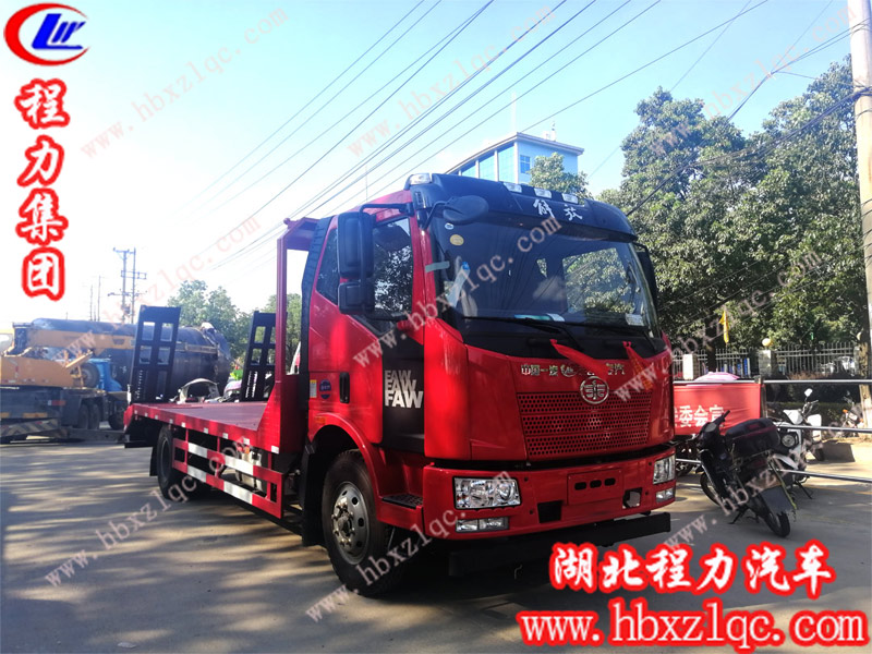 程力集團(tuán)解放J6平板運(yùn)輸車，助你財(cái)富翻倍，盆滿缽盈
