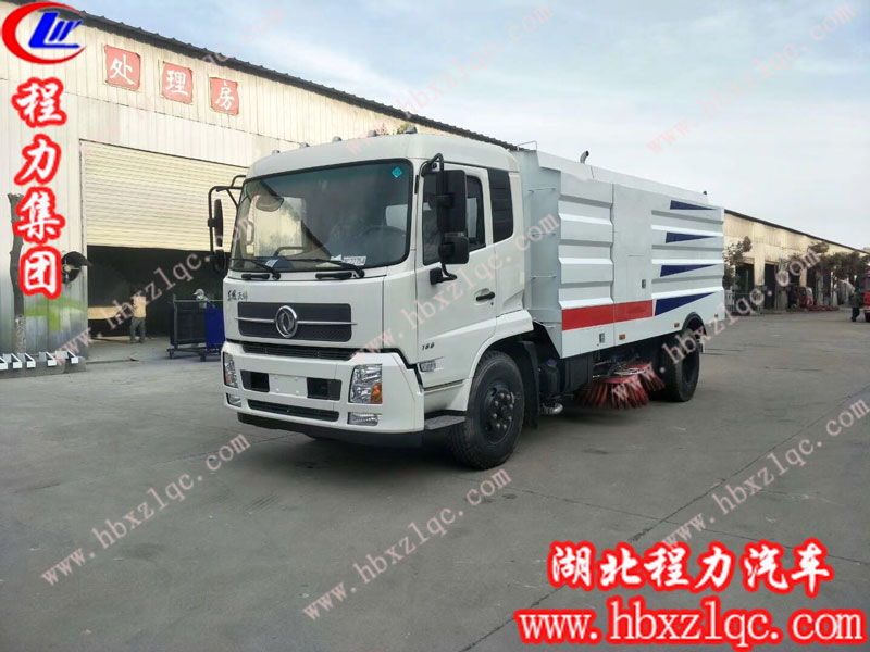 程力集團(tuán)東風(fēng)天錦掃路車，高能優(yōu)質(zhì)上檔次，您值得擁有！