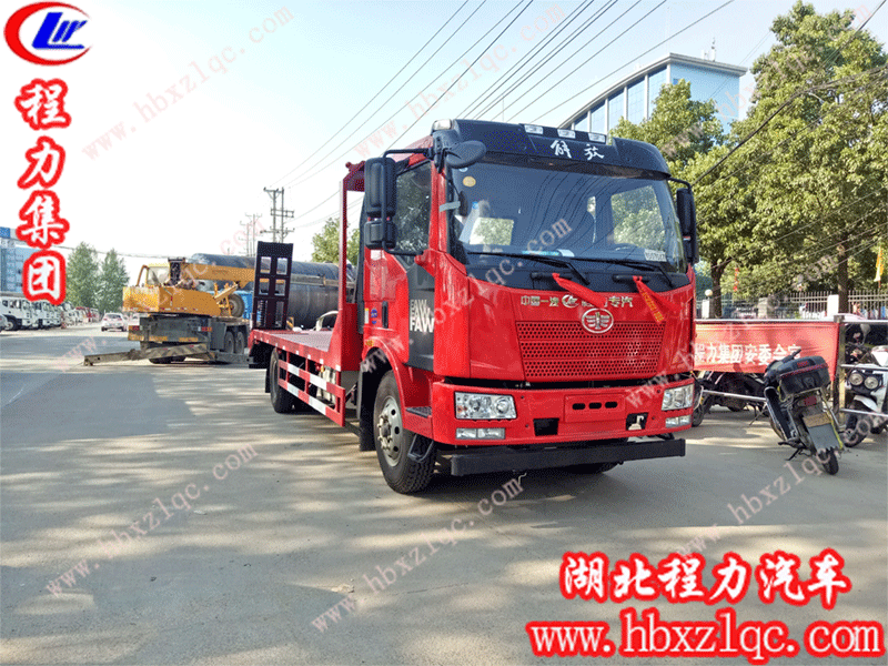 程力集團(tuán)解放J6平板運(yùn)輸車多少錢(qián)一輛？