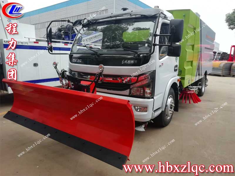 大雪封路，路面結冰車輛難走怎么辦，那就找湖北程力除雪鏟