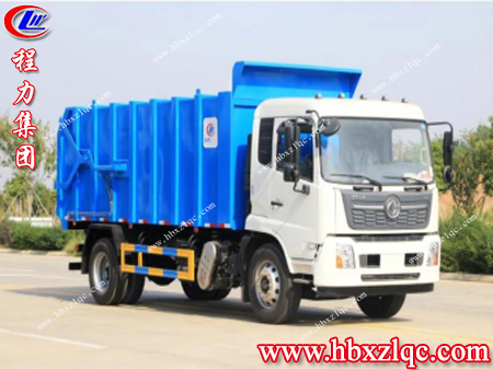 用于垃圾轉(zhuǎn)運或卸料，處理城鎮(zhèn)垃圾的得力助手——對接式垃圾車